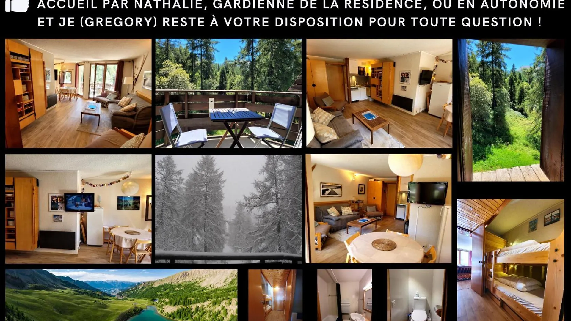 Le Lodge Des Marmottes - Calme, Cosy, Vue Nature Les Orres
